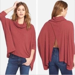 FP Beach World Traveler Open Back Cowl Neck